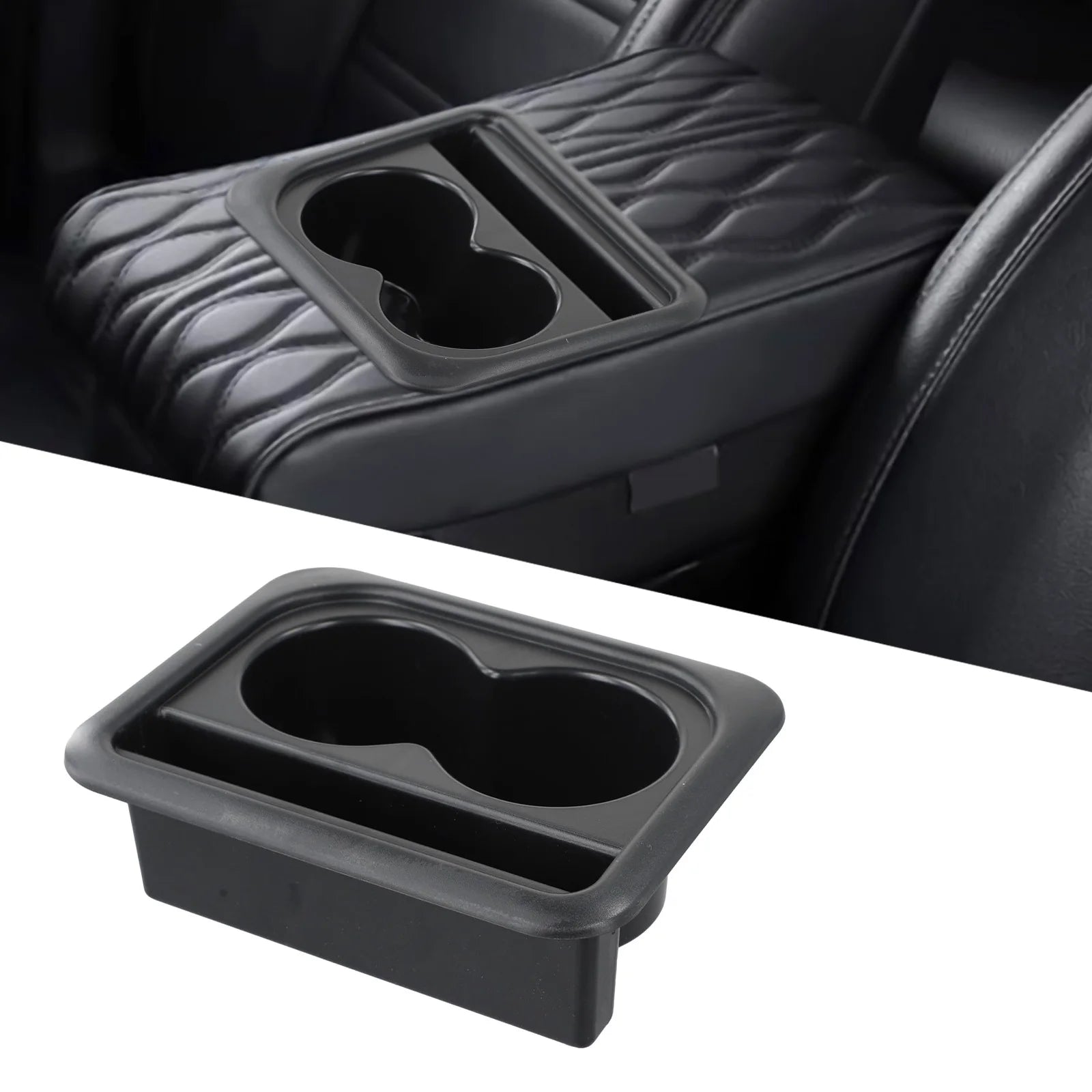LEAP ABS Centre Armrest Storage Organiser – Universal Car Accessory