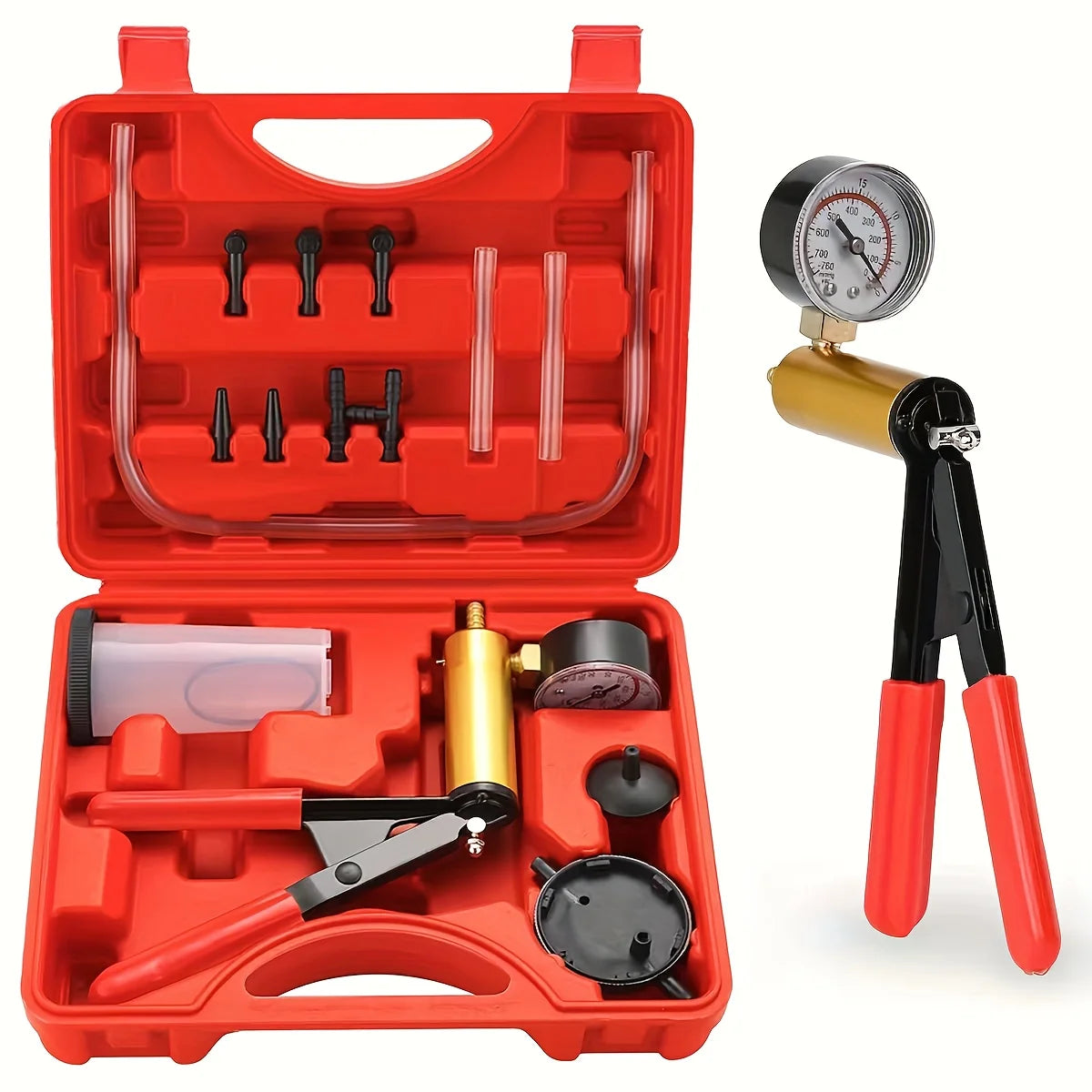 LEAP 2-in-1 Brake Bleeder & Hand Vacuum Pump Kit – product view 2