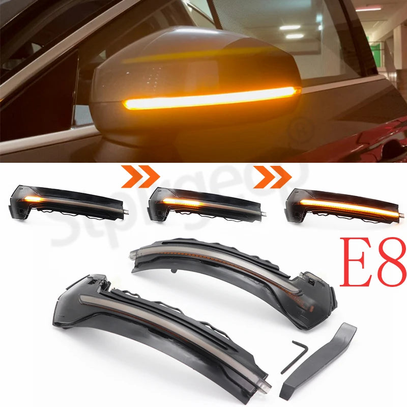 LEAP Dynamic LED Mirror Indicator Pair for Audi A3 S3 RS3 8V 2013-2018 - image 2