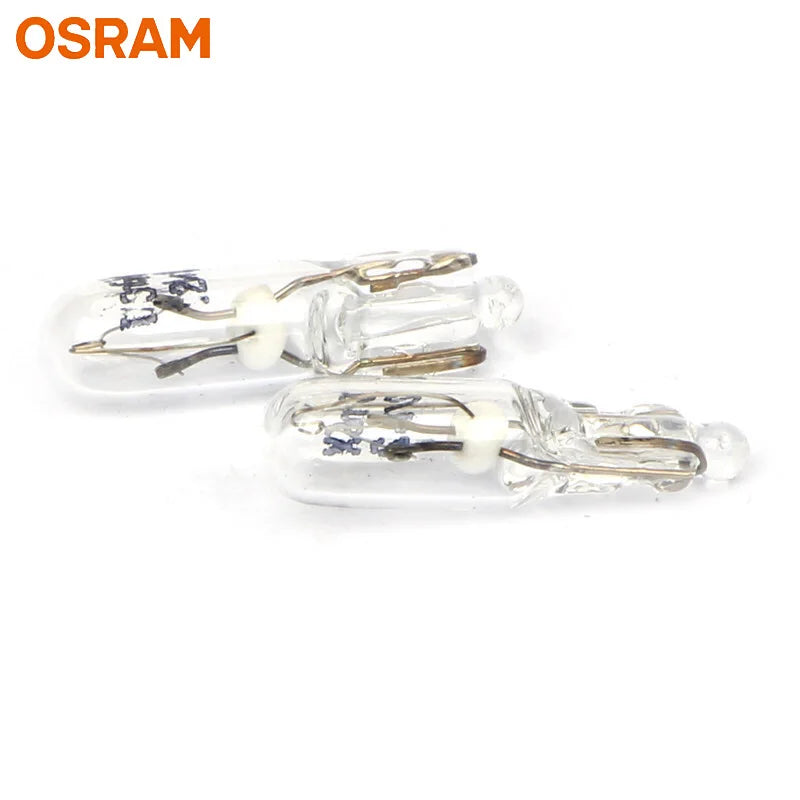 OSRAM Original 2721 T5 W1.2W 12V Halogen Bulbs 10 Pack