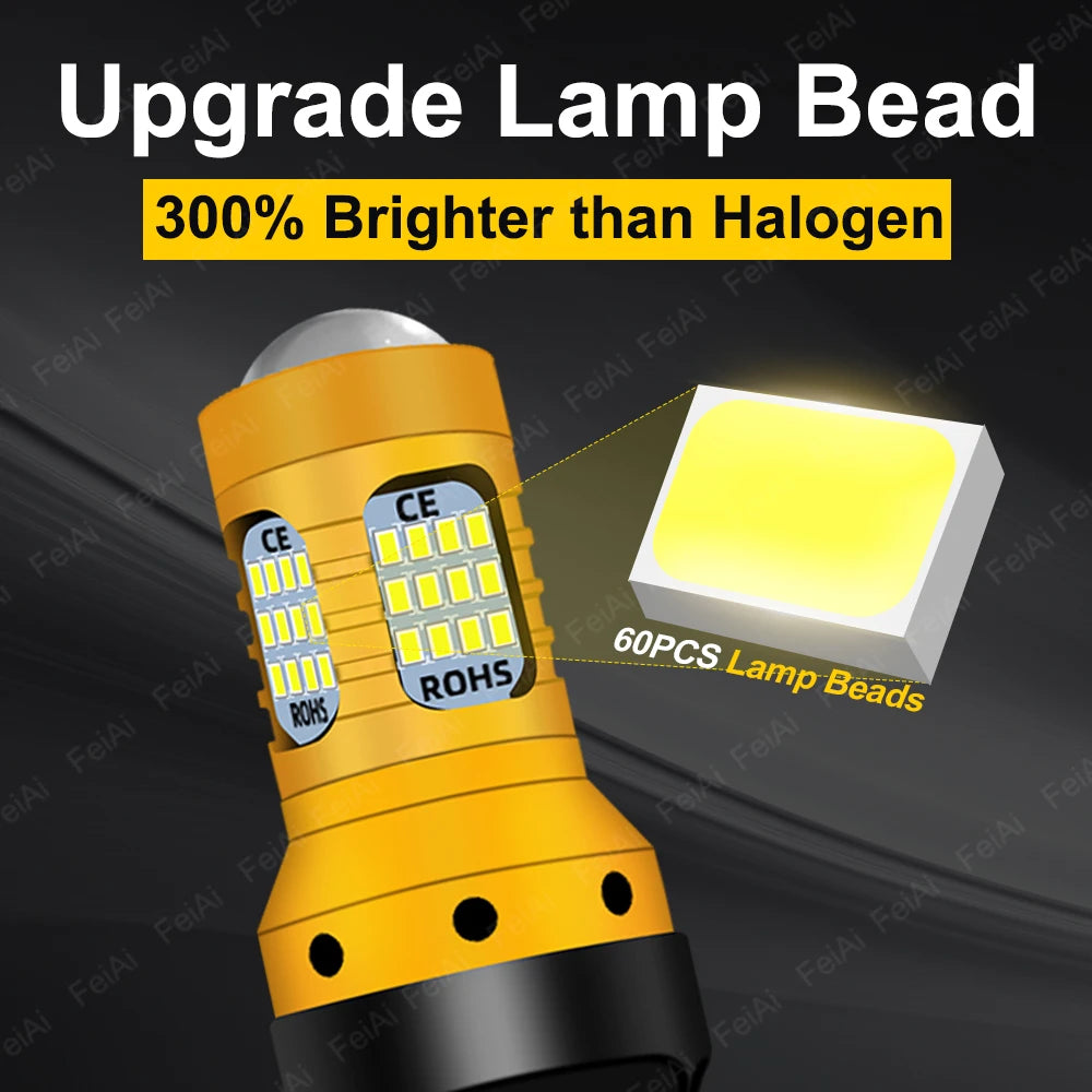 LEAP LED Reverse Light Bulb Pair for Suzuki Jimny SN 1998–2018 – White / Steady Light