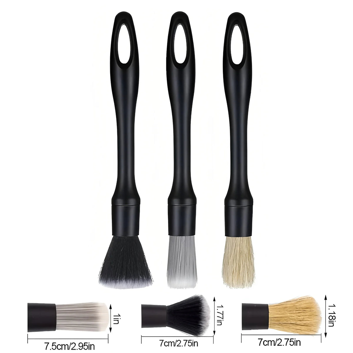 LEAP Vehicle Detailing Brush – 6-Piece Set A