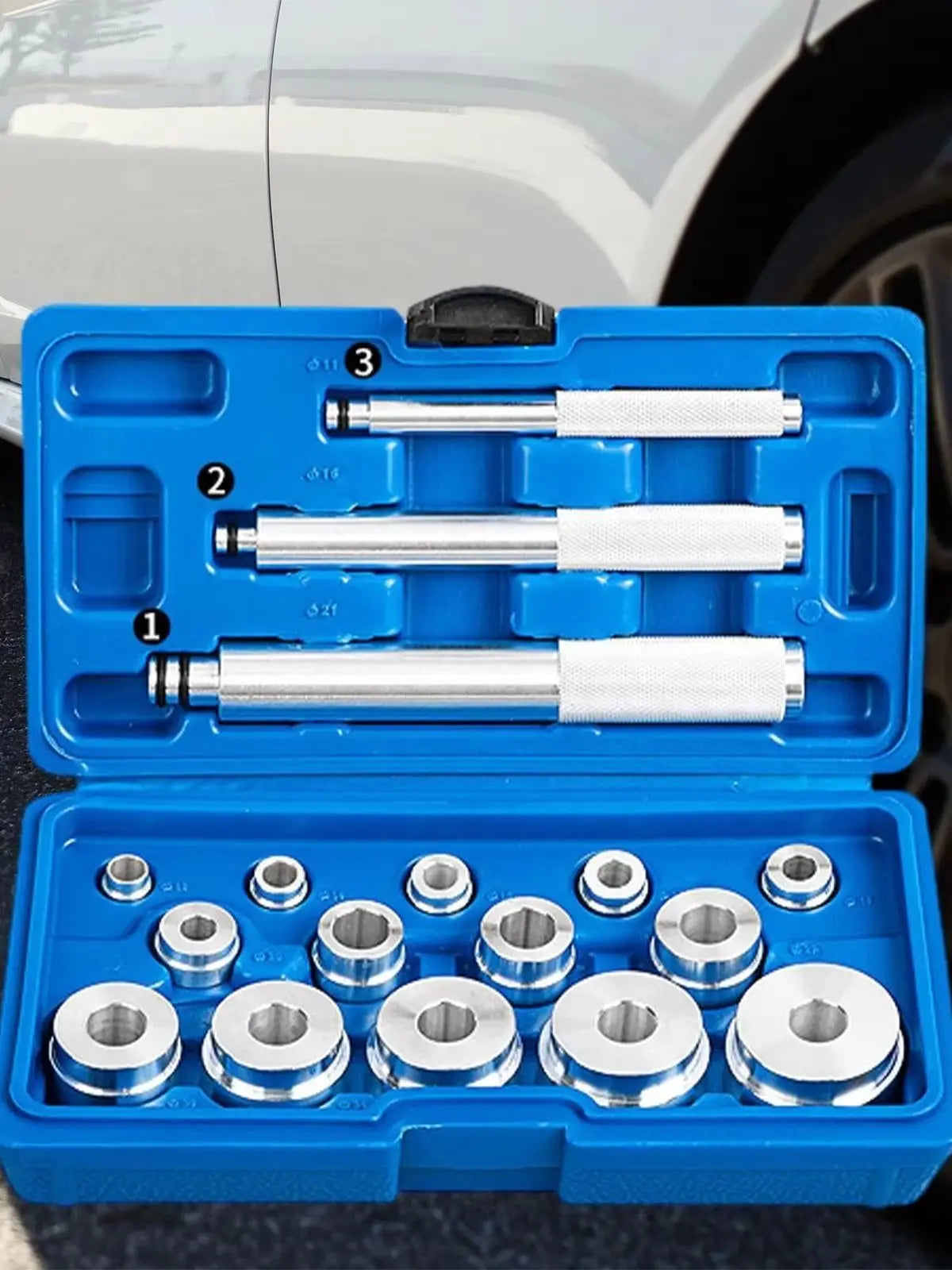 LEAP 17-Piece Wheel Bearing & Seal Driver Kit - view 2