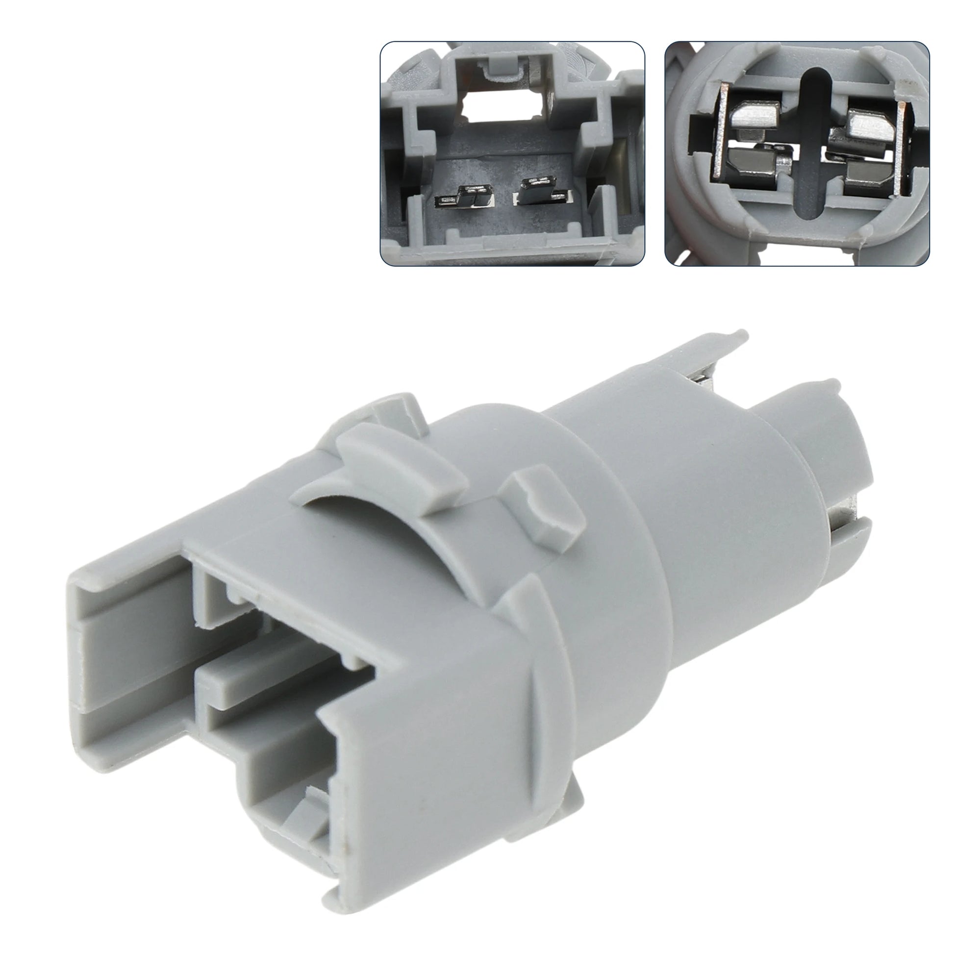X AUTOHAUX Reverse Light Bulb Socket 33513-S84-A01 for Honda - One 2-pin reverse-light socket; 33513-S84-A01; Honda Accord/Odyssey/Civic applications