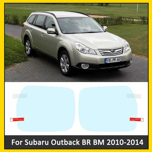 LEAP Clear Anti-Fog Mirror Film Pair for Subaru Outback 2010-2014