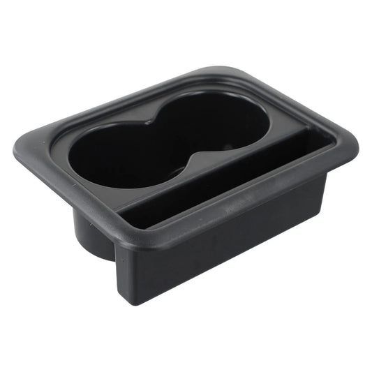 LEAP Black ABS Centre Console Cup Holder Insert – 18.7 × 14.7 cm