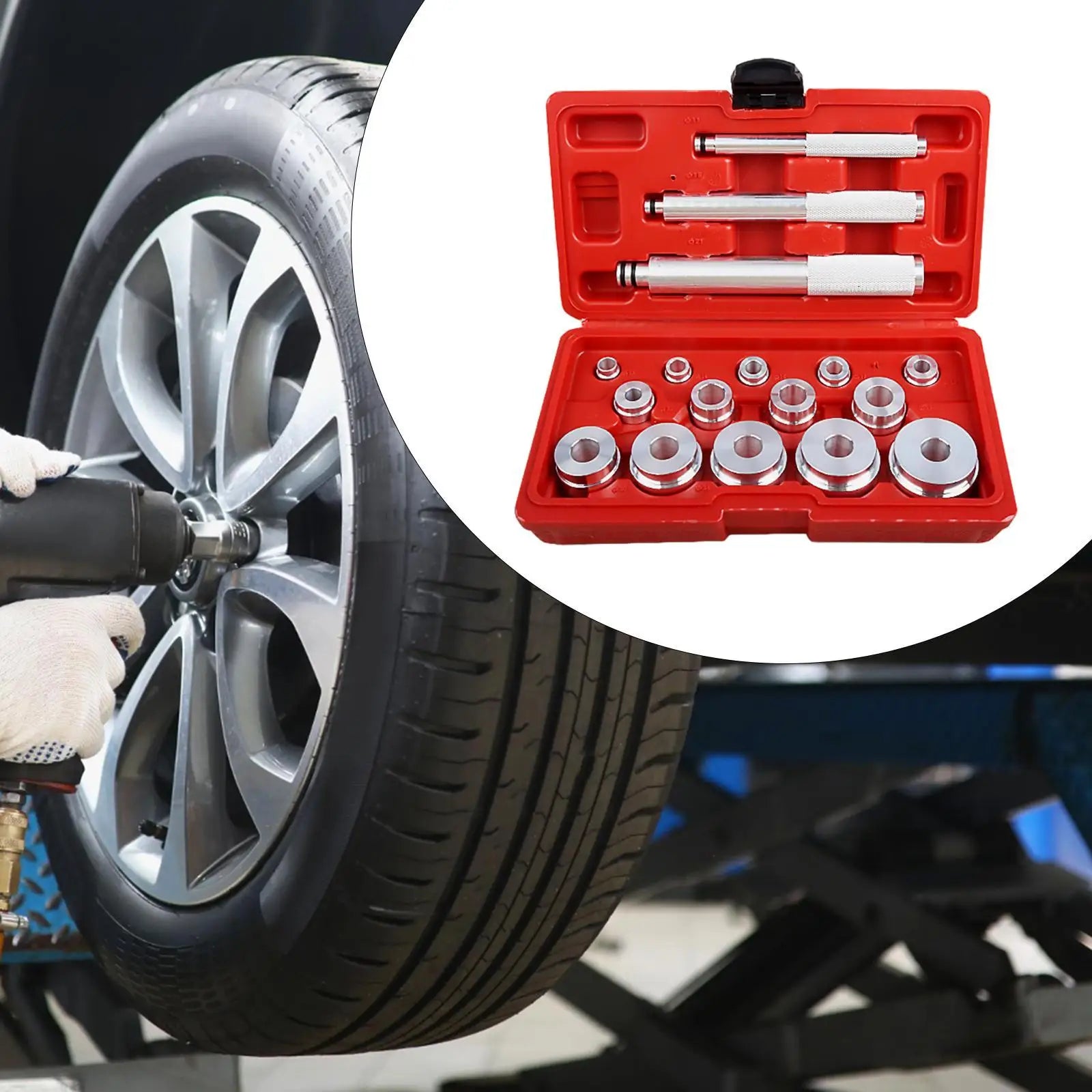 17-Piece Aluminium Bearing Race and Seal Driver Set - view 3