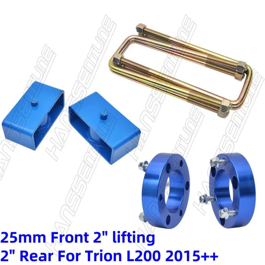 LEAP Front and Rear Lift Spacer Kit for Mitsubishi Triton – 2015-On Style / 25 mm Front Spacer