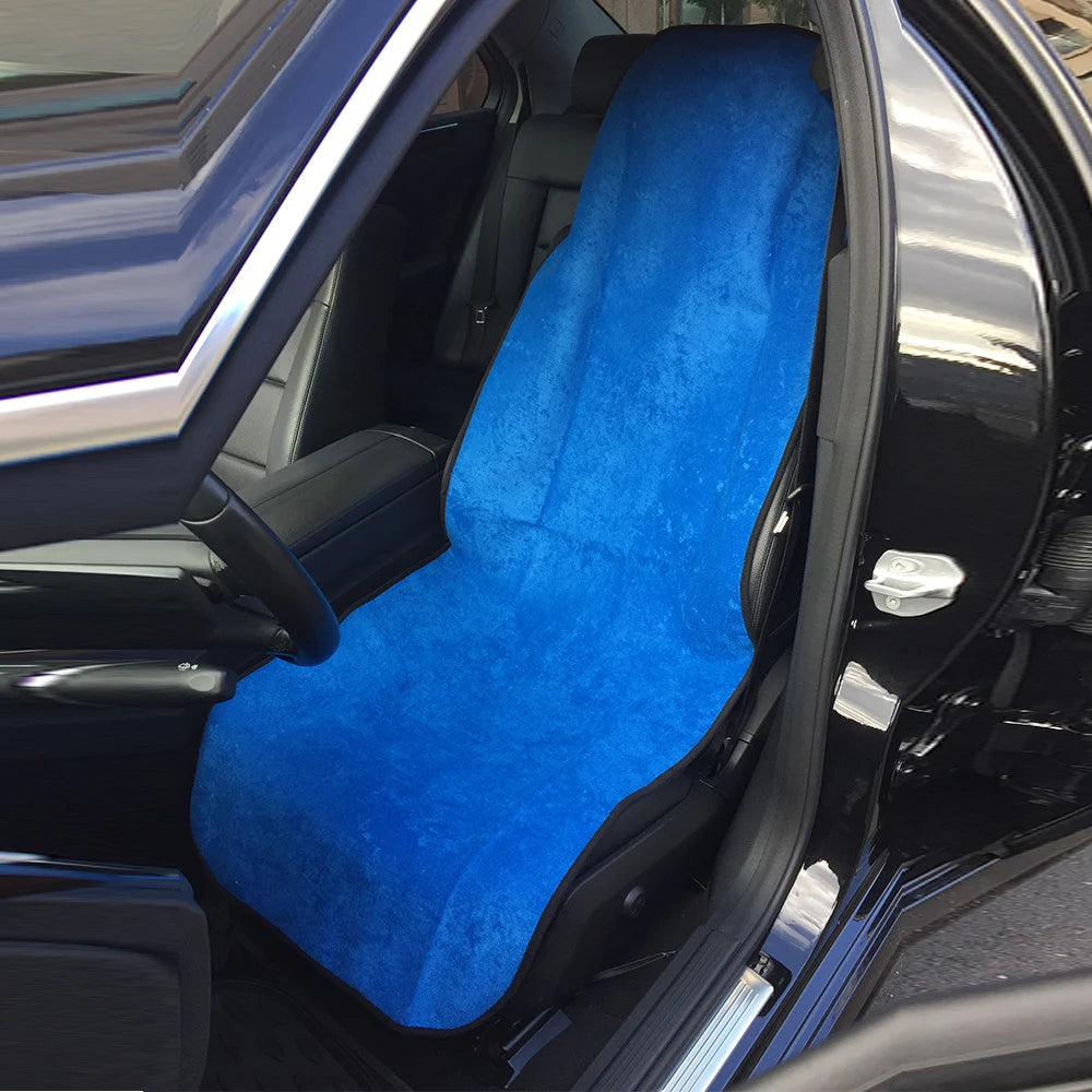 LEAP Washable Towel Car Seat Cover & Pet Protector – Blue