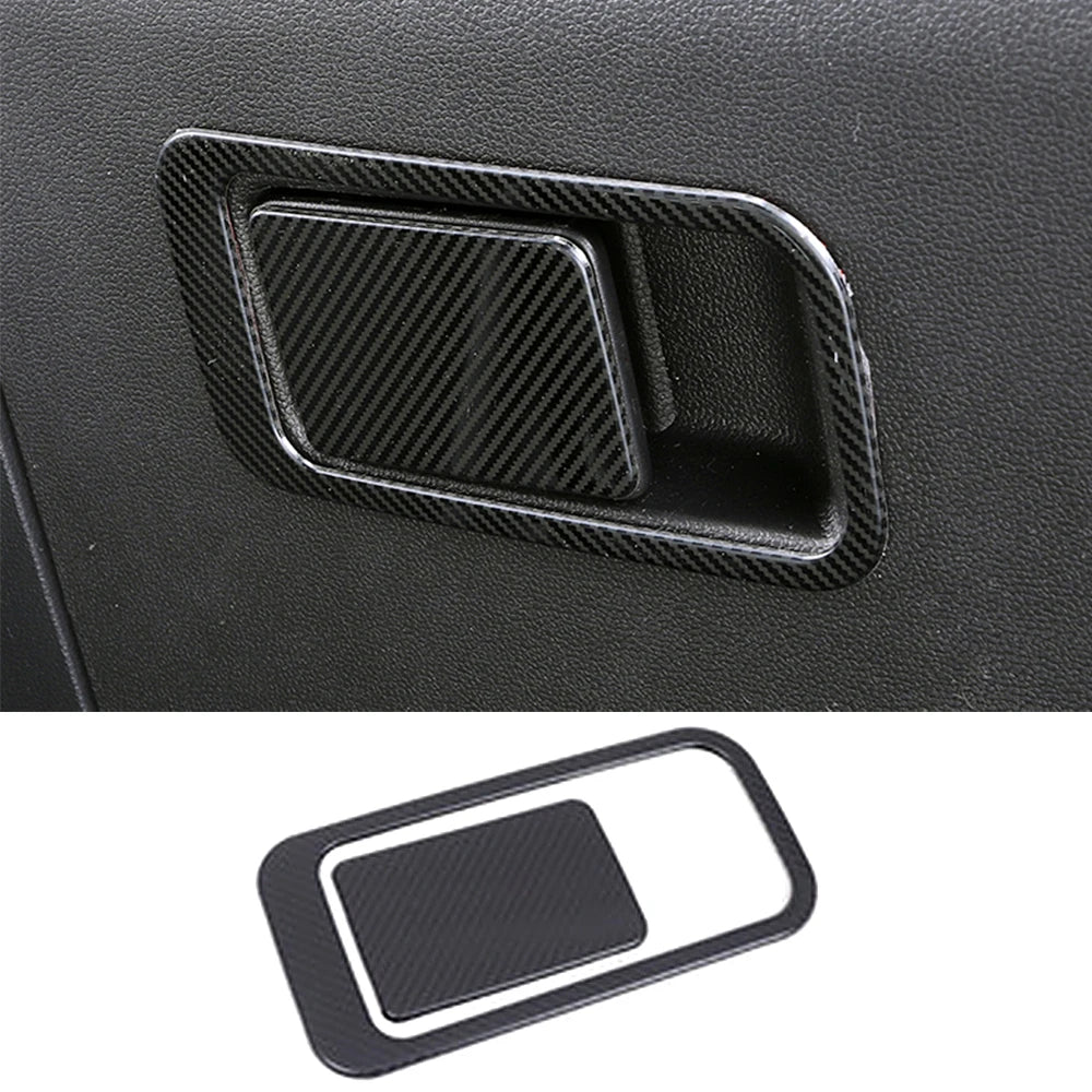 LEAP Glove-Box Handle Trim Cover for Haval Jolion 2021–2024 – Carbon-Look