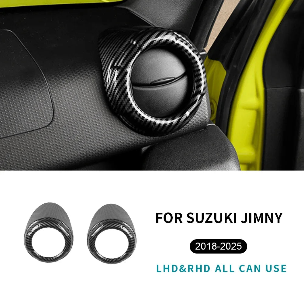 LEAP Air Vent Cover for Suzuki Jimny 2018-2025 – Carbon-Look