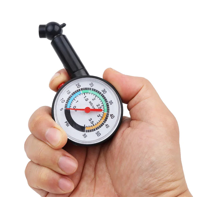 LEAP portable analogue 60 PSI tyre pressure gauge