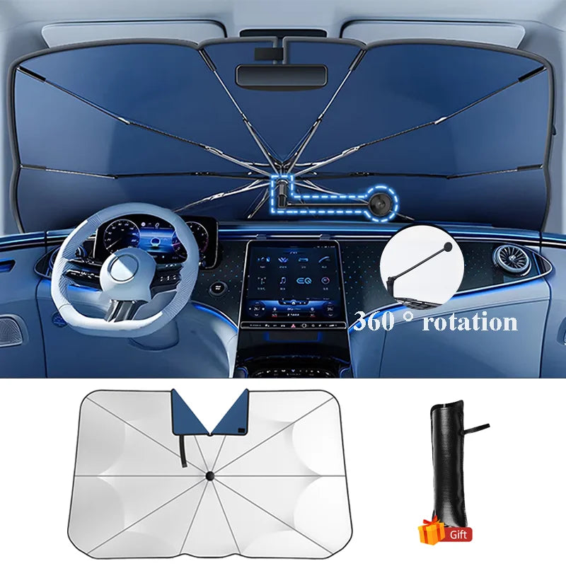 LEAP Windscreen Sunshade – Universal Car Accessory