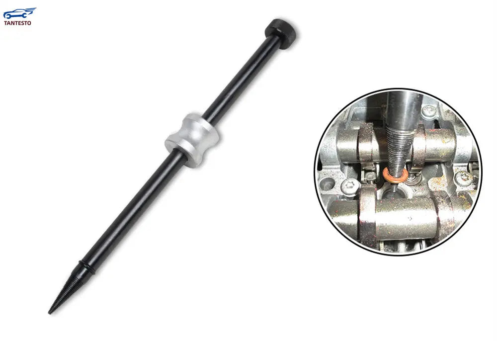LEAP Diesel Injector Seal Remover Injector Copper Sleeve Extractor Tool Fuel Injector Copper Gasket Puller for Diesel Engine Repair – image 2