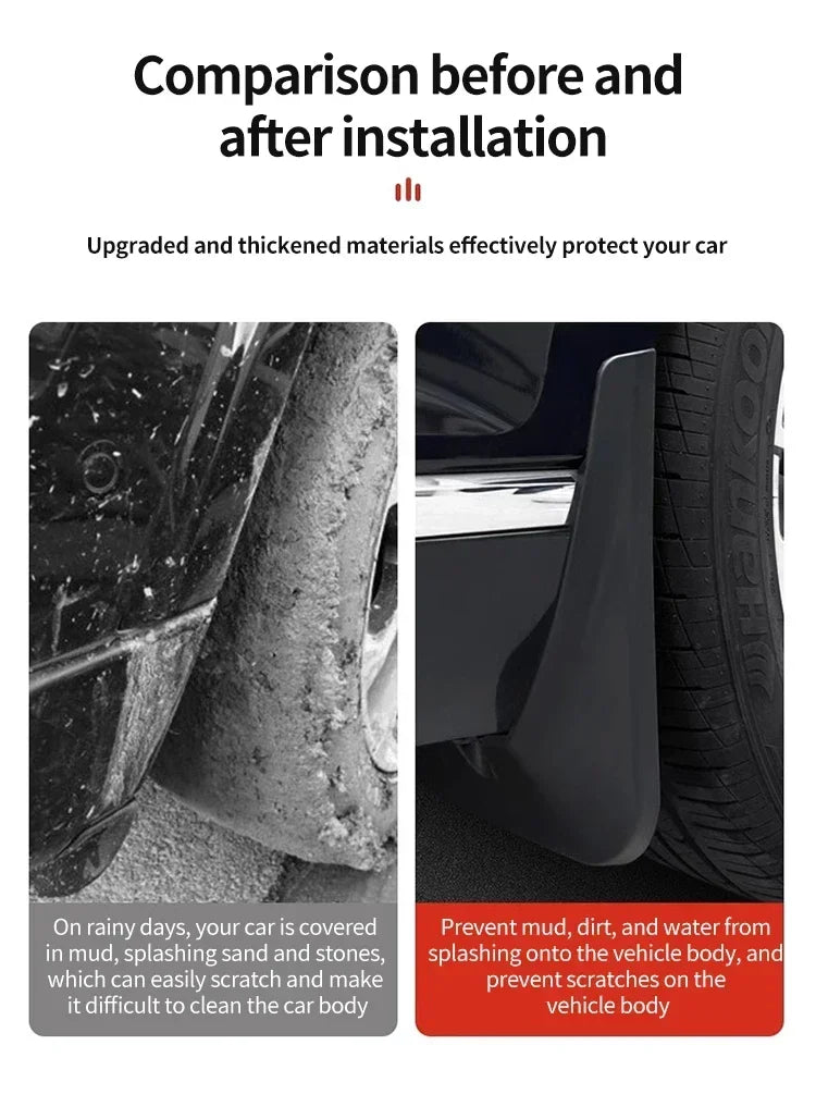 Mud Flap Set for Isuzu D-MAX RG 2020-2025 - image 3
