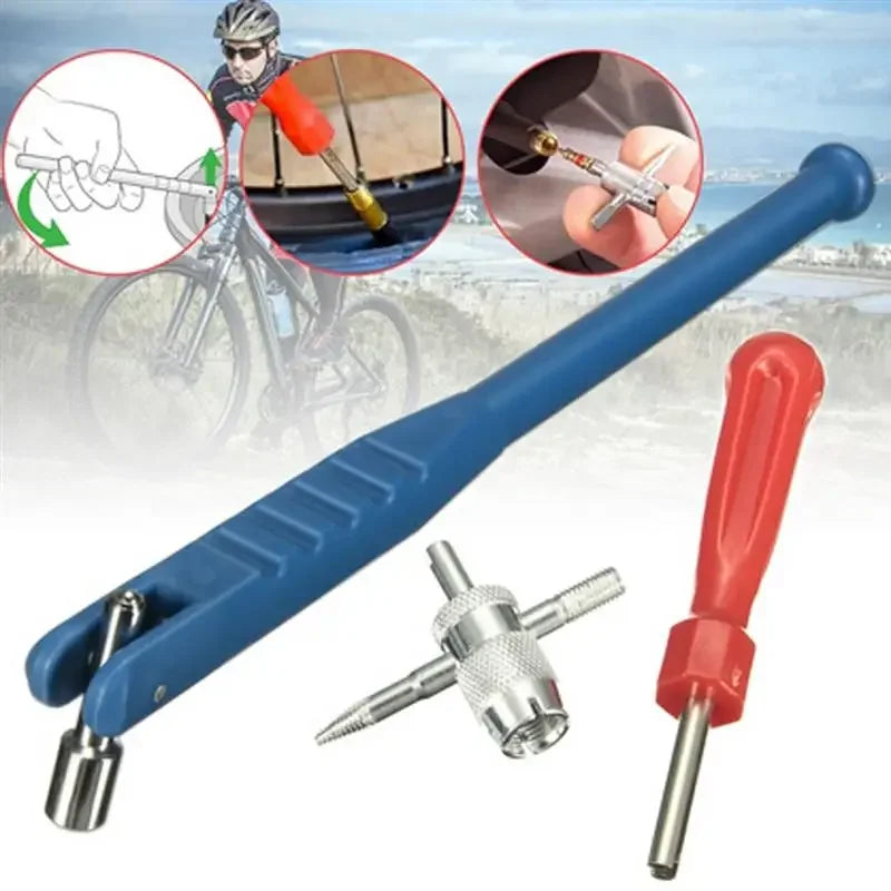 LEAP Tire Valve Stem Puller Tube Metal Tire Valve Stem Core Car Motorcycle Remover – image 1