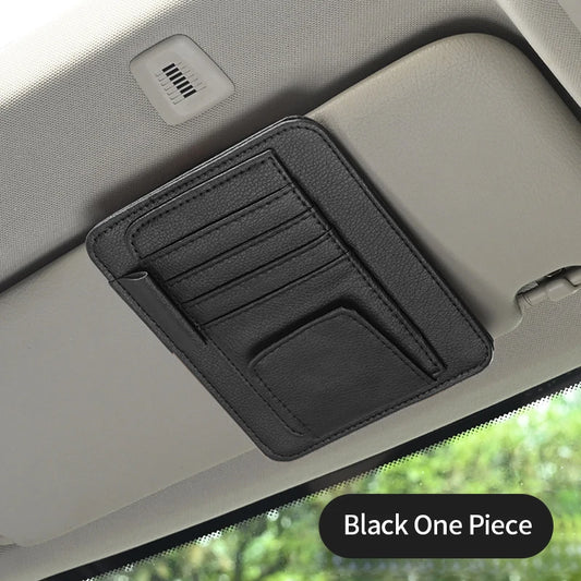 LEAP Multi-Pocket Sun-Visor Organiser – Black
