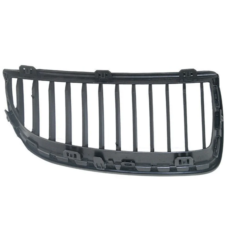 Superior-Car Matte Black Front Hood Kidney Grill Mesh Sport Racing Grills For BMW 3 Series E90 E91 2005-2008