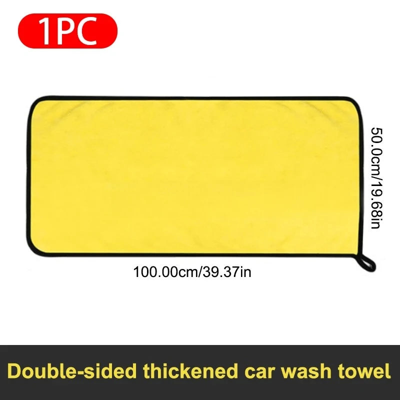 LEAP Microfibre Vehicle Drying Towel – 100 × 50cm