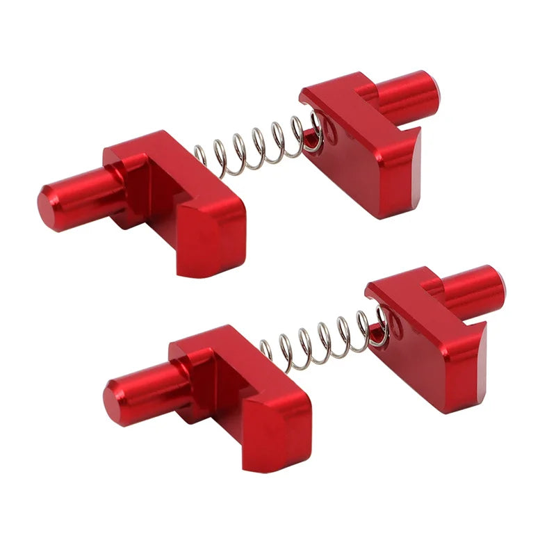 LEAP Soft-Top Roof Latch Repair Clips for Suzuki Vitara – Red Aluminium, 4 Clips and 2 Springs — supplied kit or part