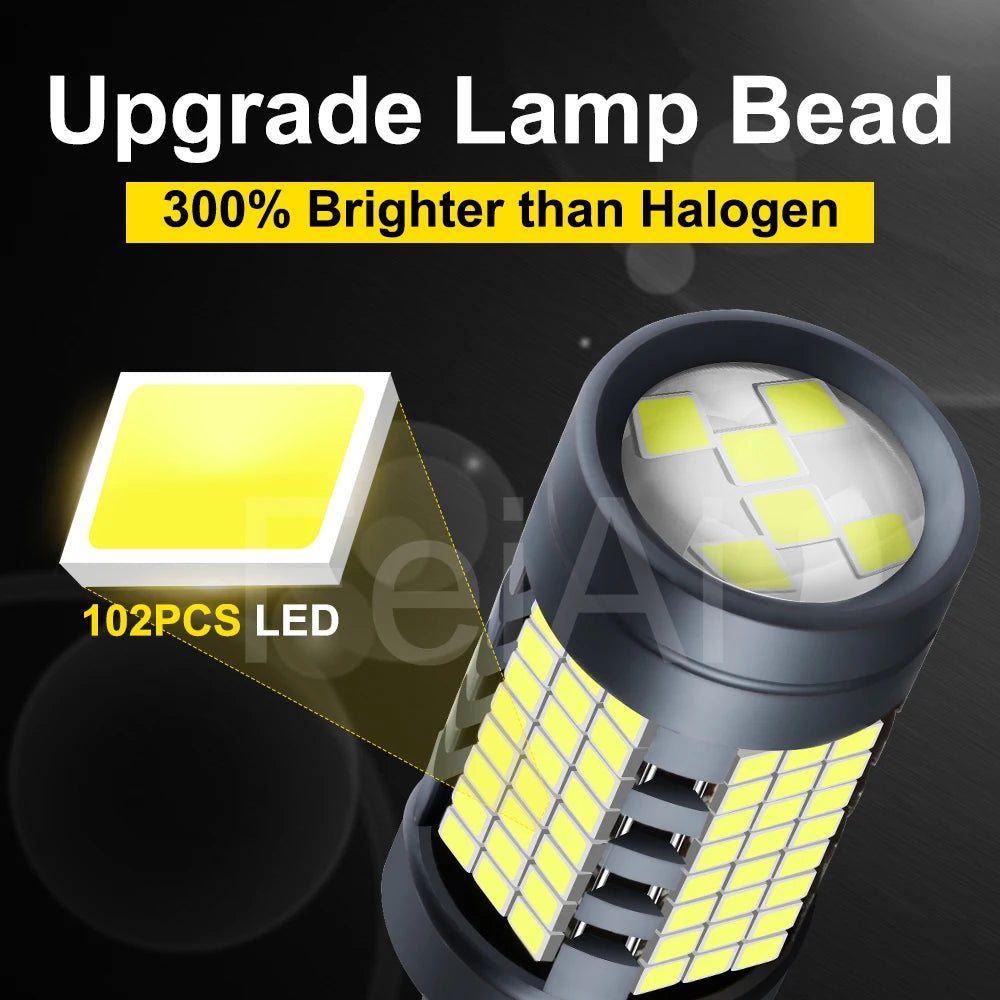 LEAP T15 LED Reverse Light Bulb Pair for Mazda BT-50 UN – 6000K White / Steady Light