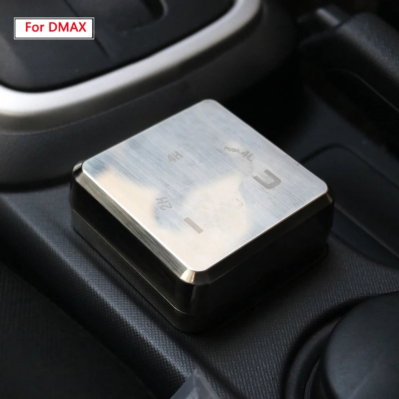 LEAP Drive Mode Knob Protection Cover – Isuzu D-MAX 2018–2020 / Chrome