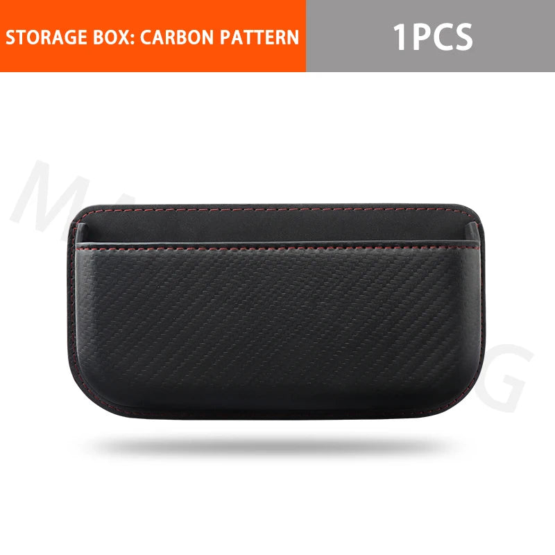 LEAP Self-Adhesive Car Side Storage Pocket – Carbon-Look