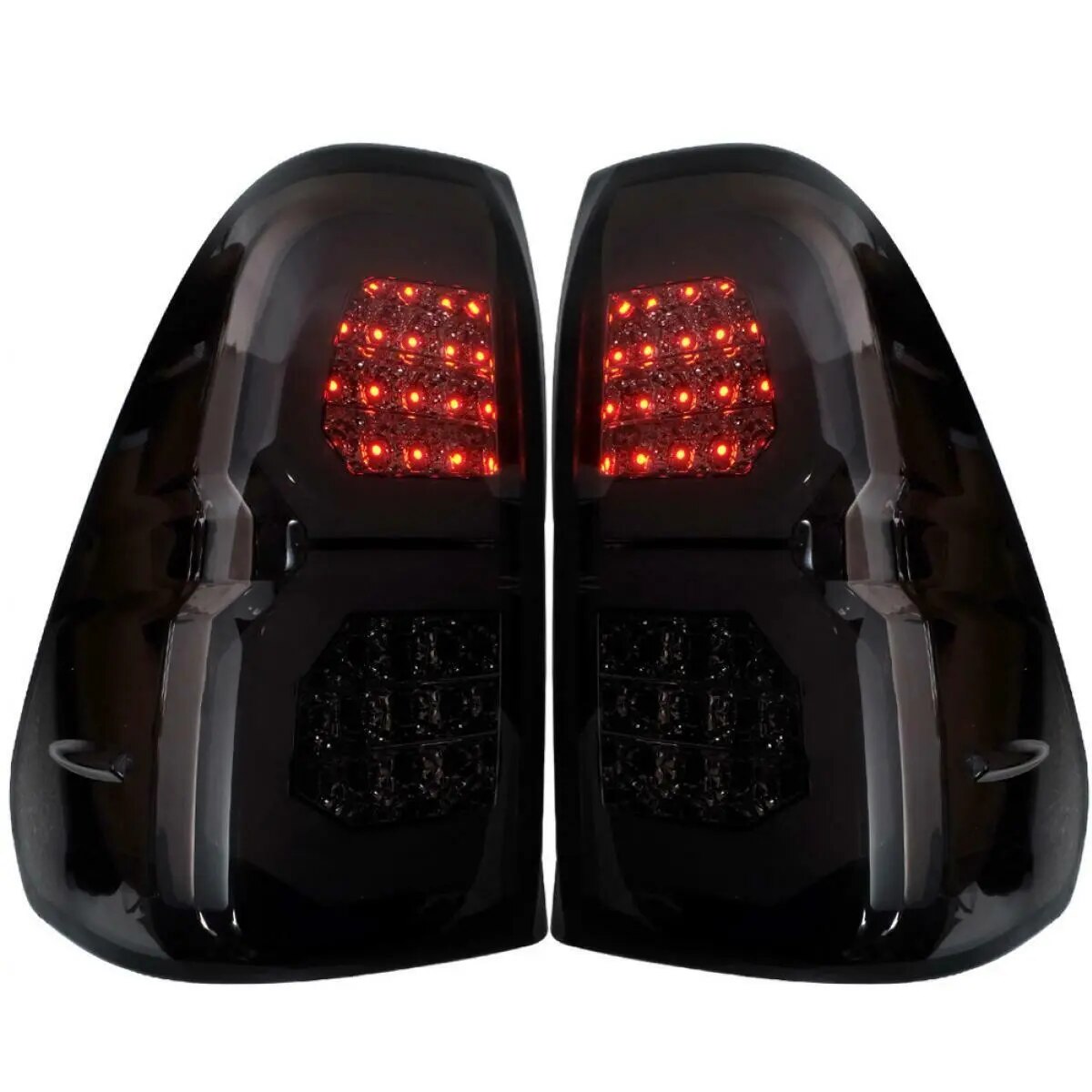 Smoked LED Rear Brake Tail Light For Toyota Hilux REVO 2016