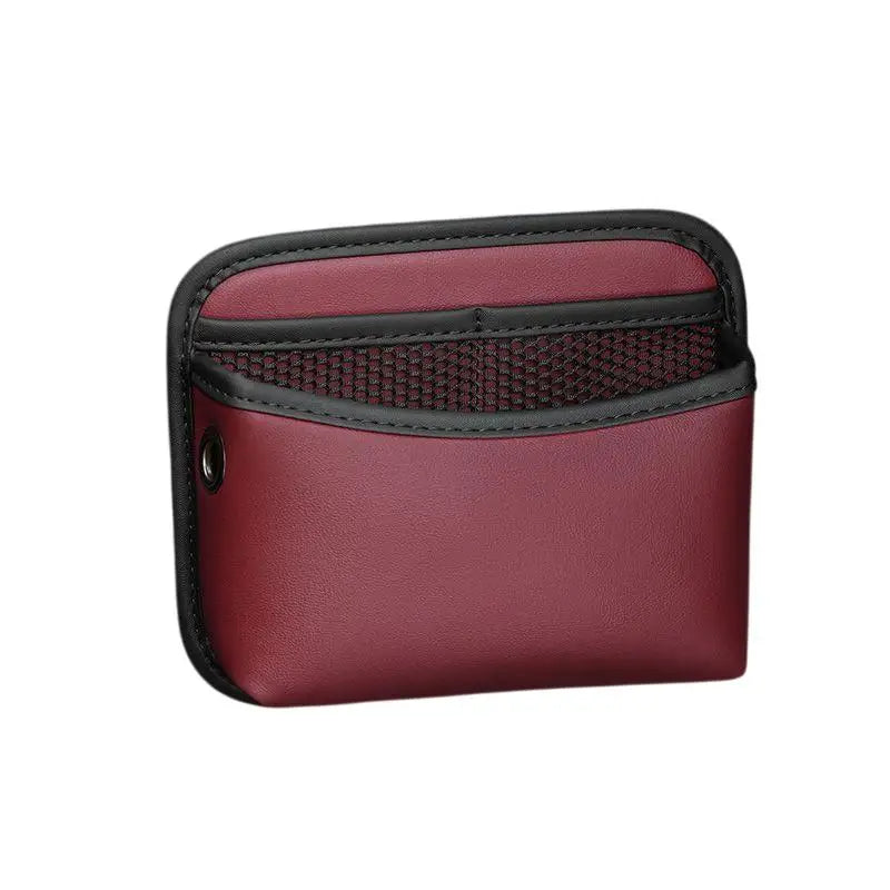 LEAP Self-Adhesive Car Side Storage Pocket – Red