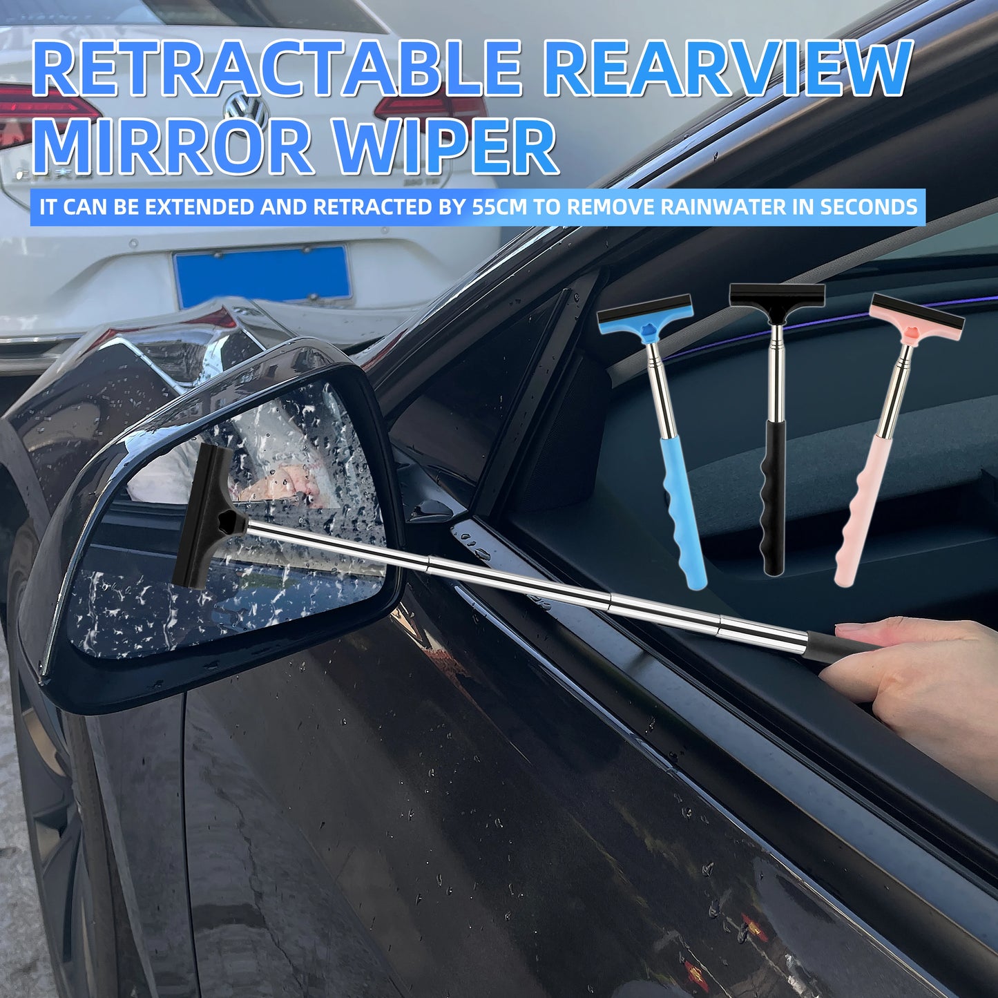 LEAP Telescopic Glass Cleaning Tool – Universal Car Accessory – Style 2