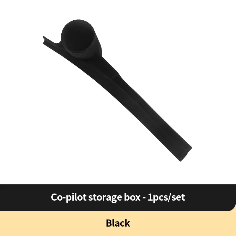 LEAP Console-Side Storage Pocket for Nissan Patrol Y62 2010–2022 – Black / Right