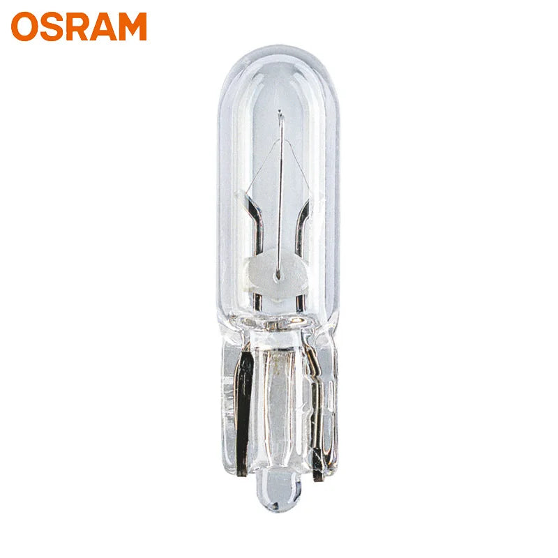 OSRAM Original 2721 T5 W1.2W 12V Halogen Bulbs 10 Pack