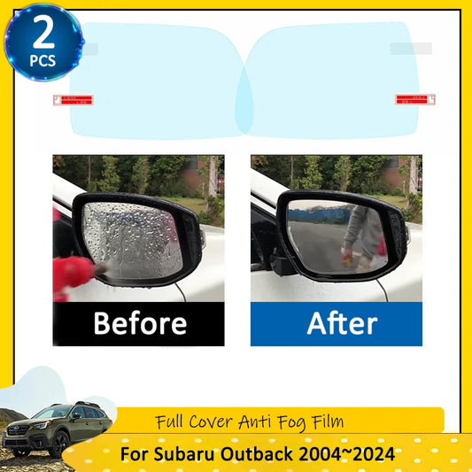 LEAP Anti-Fog Mirror Film Set for Subaru Outback 2004-2024