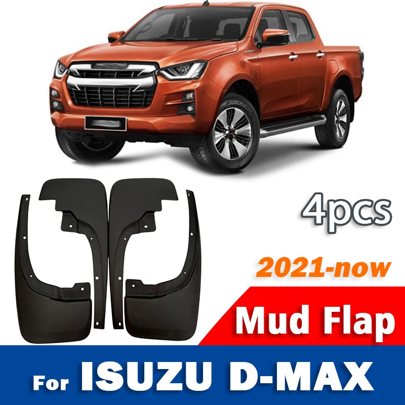 Mud Flap Set for Isuzu D-MAX 2021-2025 - image 1