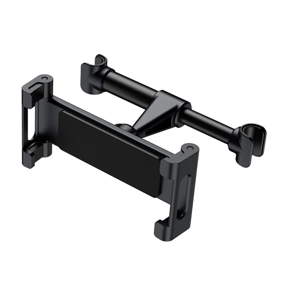 LEAP Headrest Tablet and Phone Holder – Black / Fixed Crossbar