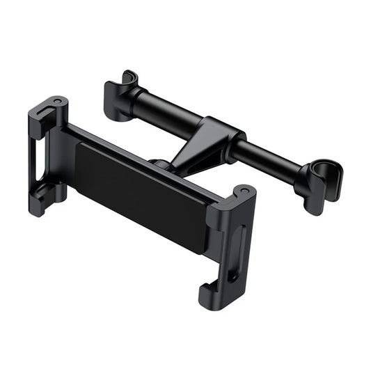LEAP Headrest Tablet and Phone Holder – Black / Fixed Crossbar