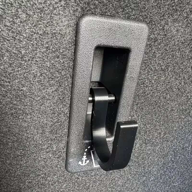 LEAP 2-Piece Headrest Hook Set – Universal Car Accessory – Style 2