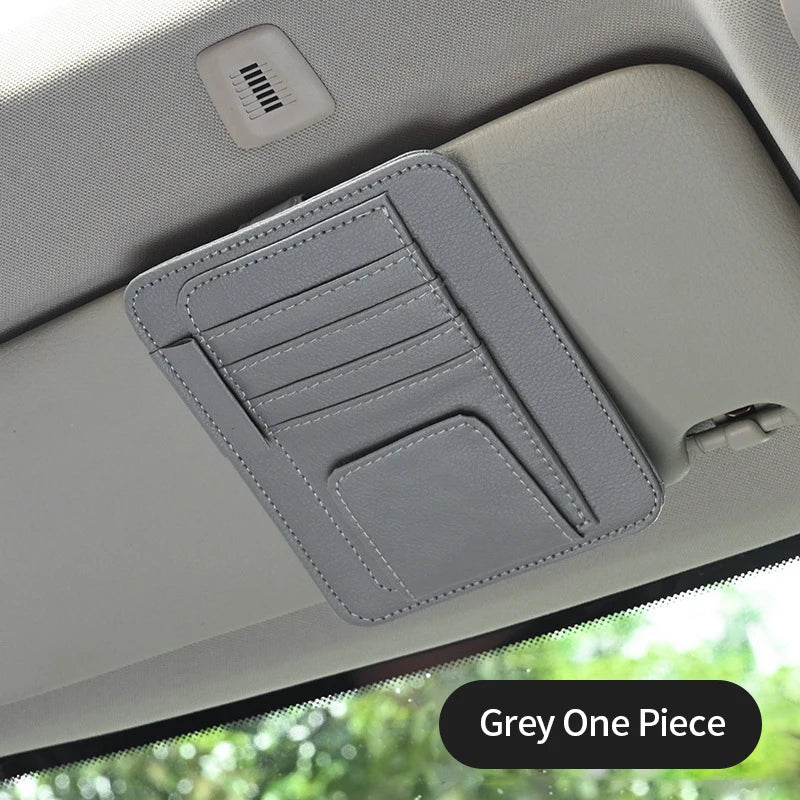 LEAP Multi-Pocket Sun-Visor Organiser – Grey