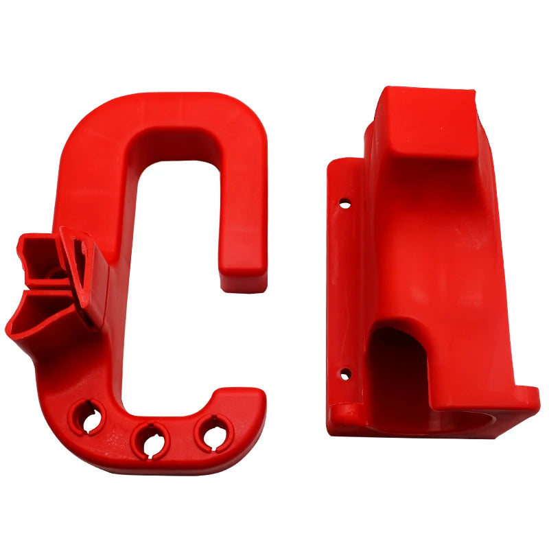 LEAP Wall-Mounted Pressure Washer Gun and Hose Holder – Red — component detail 2