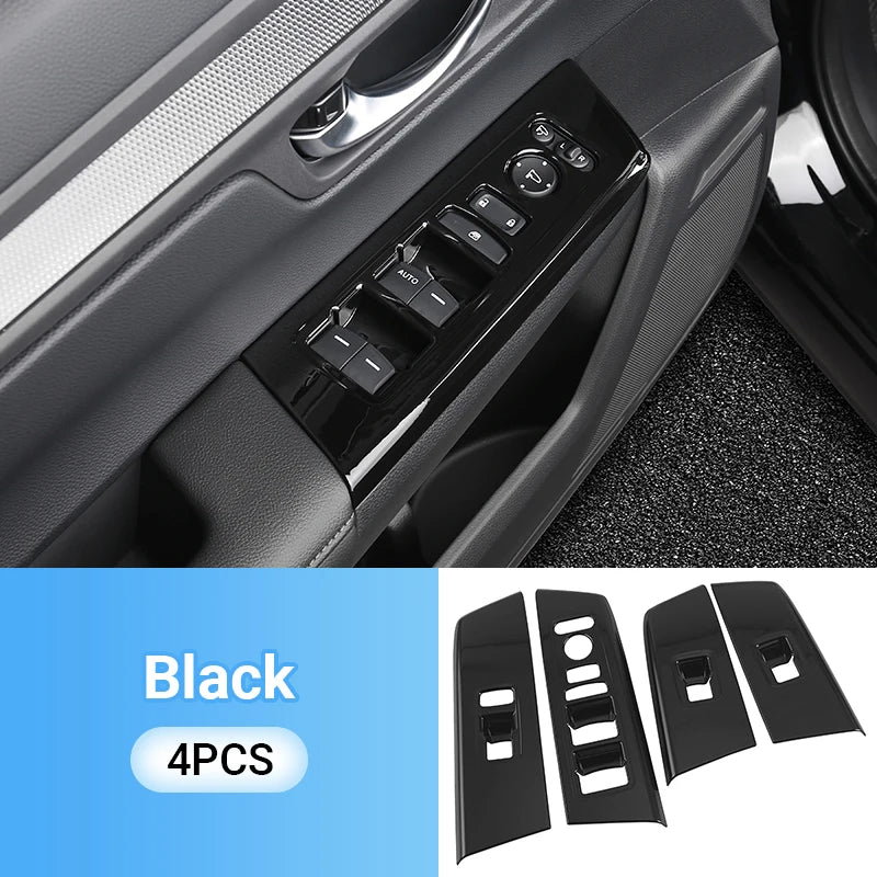 LEAP CR-V Window Switch Panel Trim Set 2023–2025 – Black