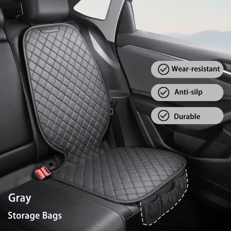LEAP Front Seat Cover – Grey / Mesh Pocket