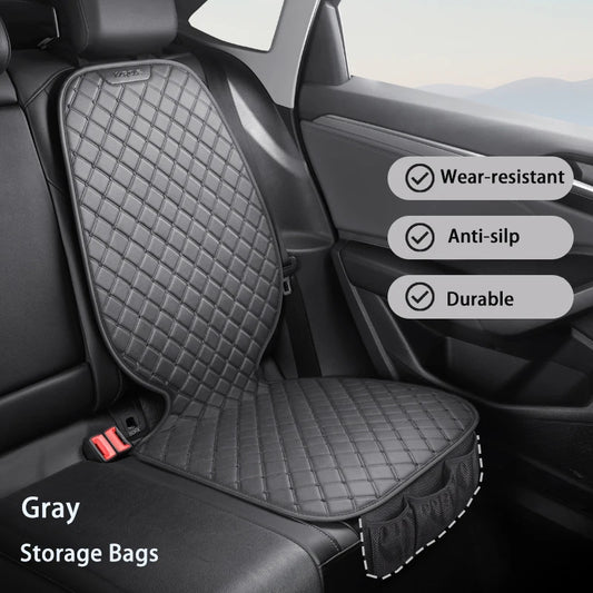 LEAP Front Seat Cover – Grey / Mesh Pocket