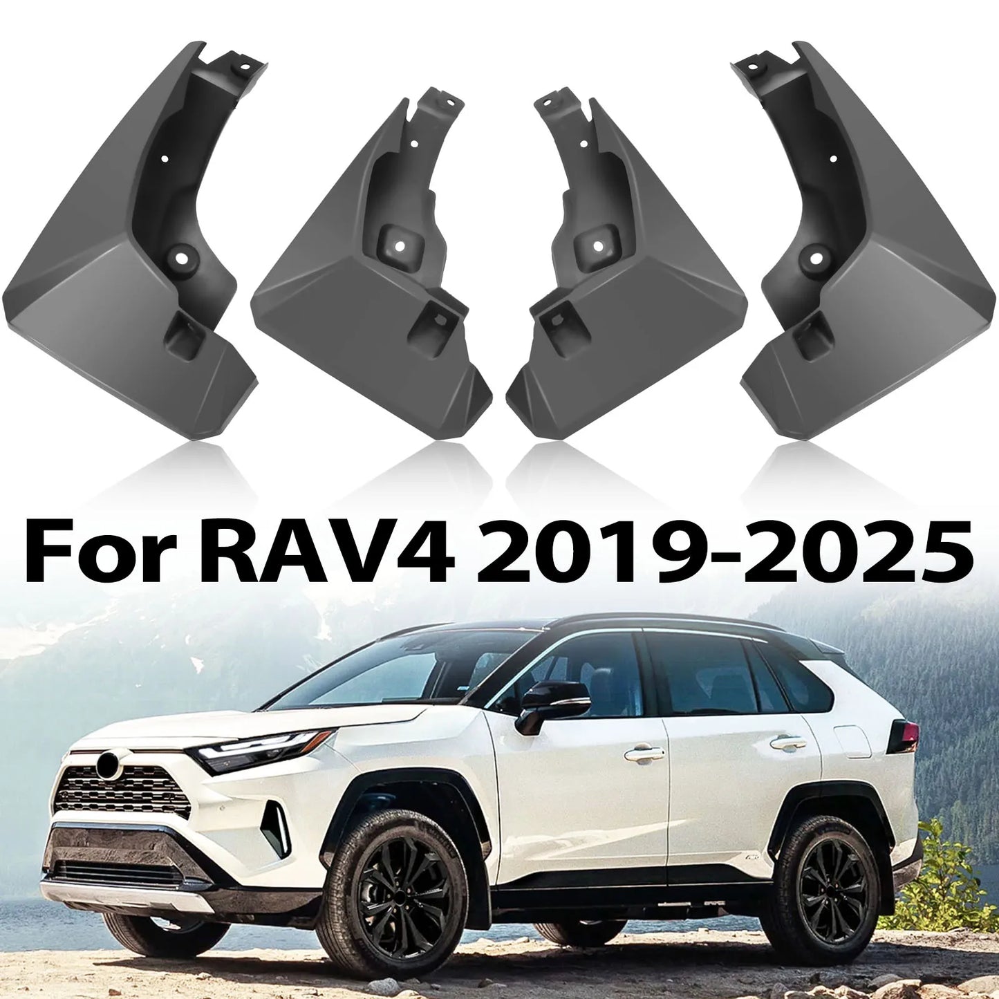 LEAP 4-Piece Mud Flap Set for Toyota RAV4 XA50 2019-2025 - image 1