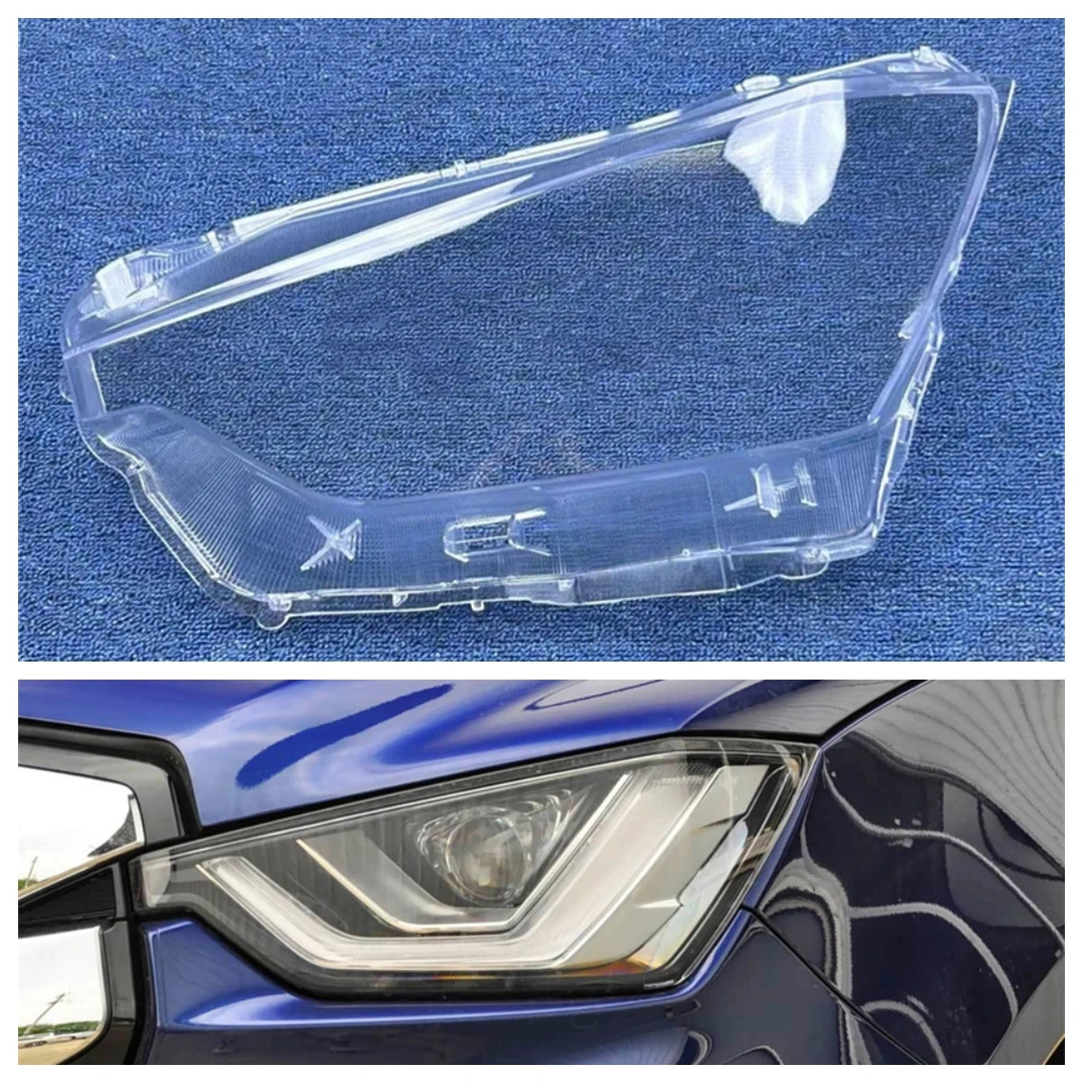LEAP Clear Headlight Lens Cover for Isuzu D-MAX 2021–2023 – Left (LH) – 1 Unit