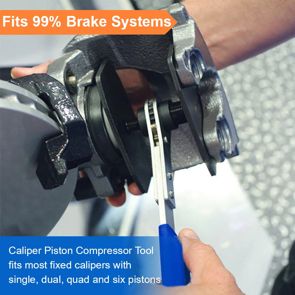 Ratchet Brake Caliper Piston Spreader Tool - view 3