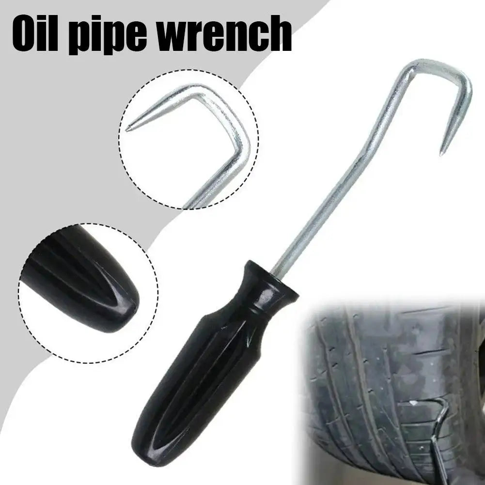 LEAP Automotive Hose Removal Hook Tool Made of Steel for Fuel and Radiator Pipes with Comfortable Nylon Handle for Safe Handling – image 2