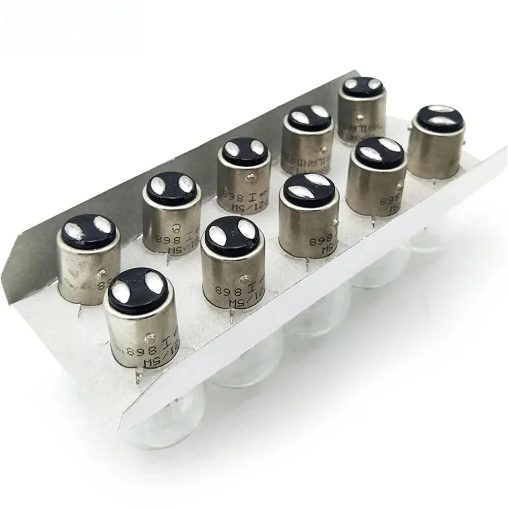 OSRAM Original 7528 P21/5W BAY15d 12V Halogen Bulbs 10 Pack