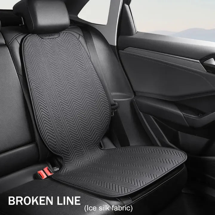 LEAP Front Seat Cover – Black / Woven Cooling Fabric