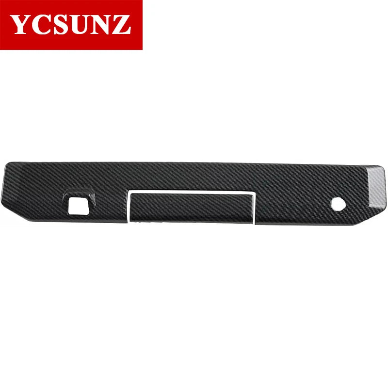 LEAP Tailgate Handle Trim Cover for Mitsubishi Triton MV 2024–2025 – Carbon-Look