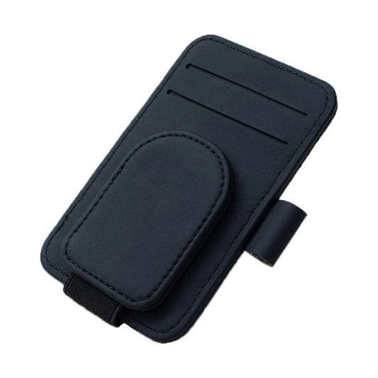 LEAP Sun-Visor Sunglasses Holder – Black